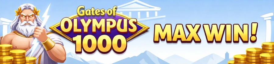 Gates of Olympus 1000 max win