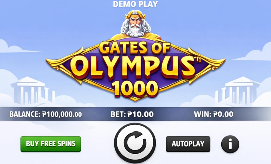 gates of olympus 1000 demo