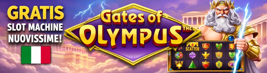 gratis slots machine nuovissime Gates of Olympus